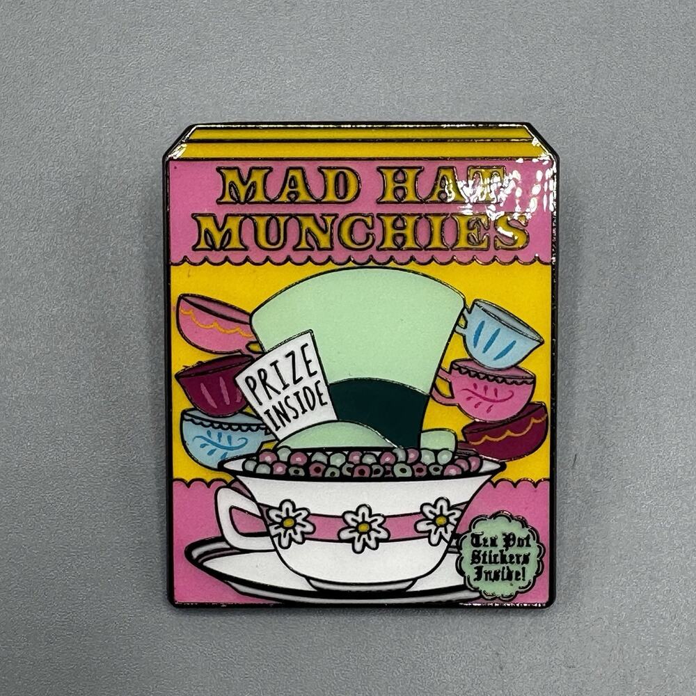 Loungefly Disney Cereal Box Blind Enamel Pin New Open Box ALICE IN WONDERLAND